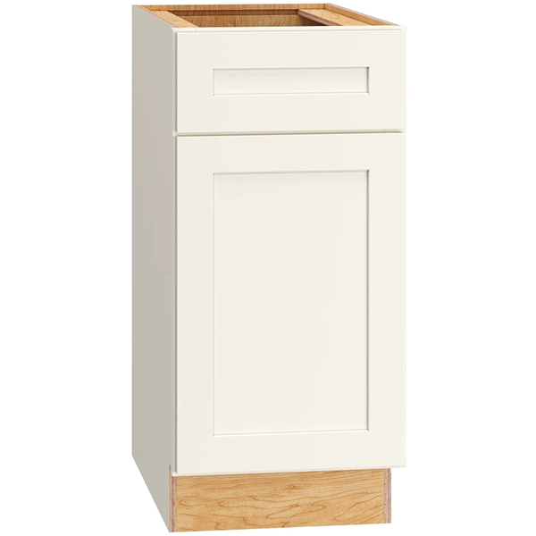 [VB1532.521R.MOS] Omni Vanity Base Single Door 1532 - Snow