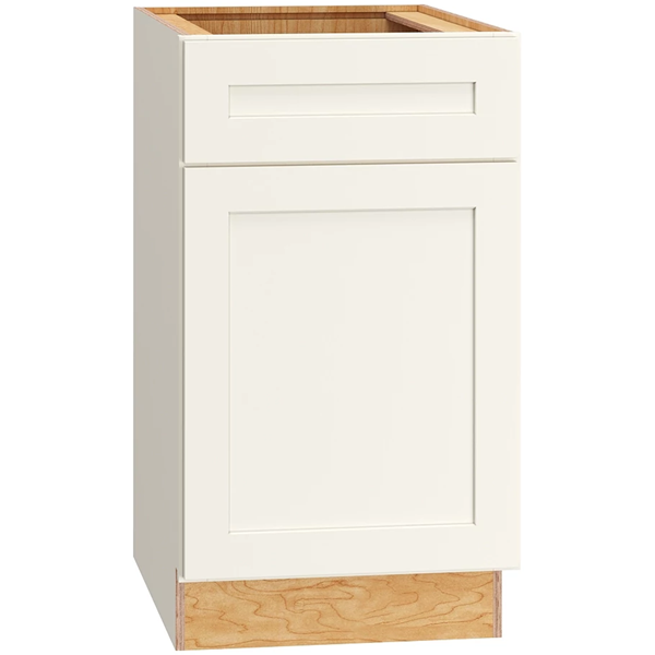 [VB1832.521R.MOS] Omni Vanity Base Single Door 1832 - Snow