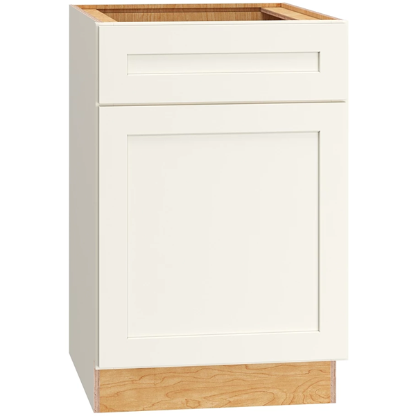 [VB2132.521R.MOS] Omni Vanity Base Single Door 2132 - Snow